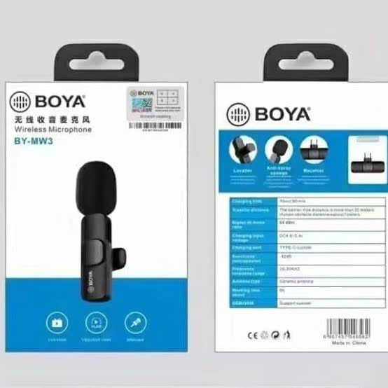 Boya BY-MW3 Dual Wireless Microphone