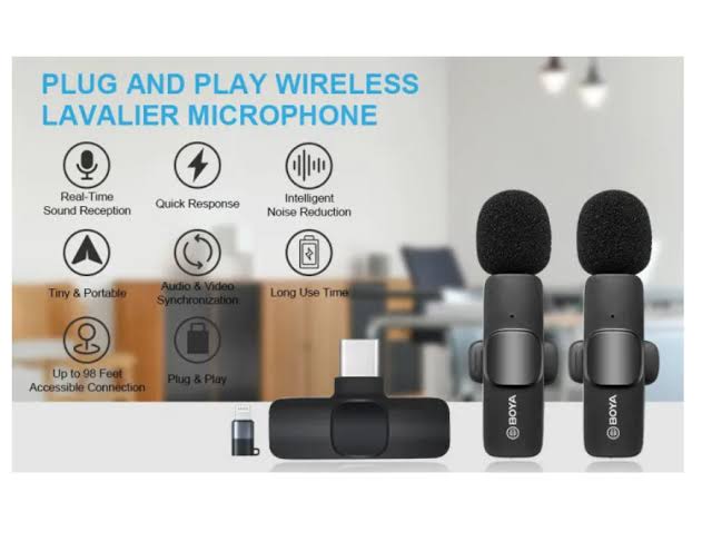 Boya BY-MW3 Dual Wireless Microphone