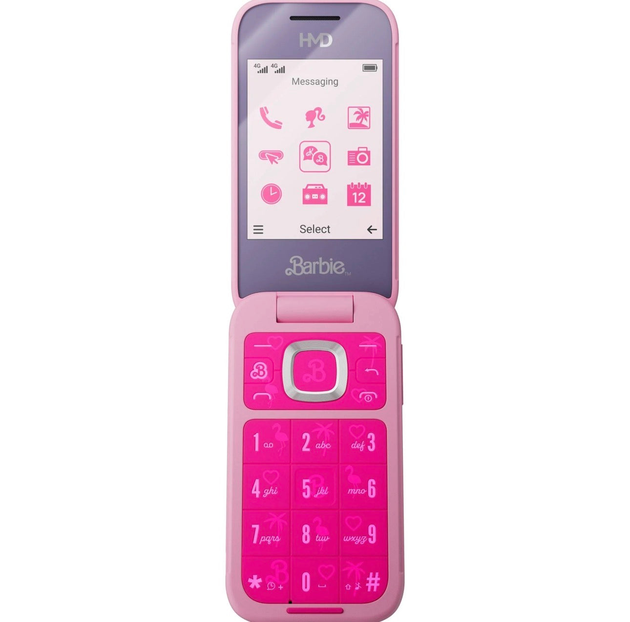 HMD Barbie Flip Phone ( PTA Approved )