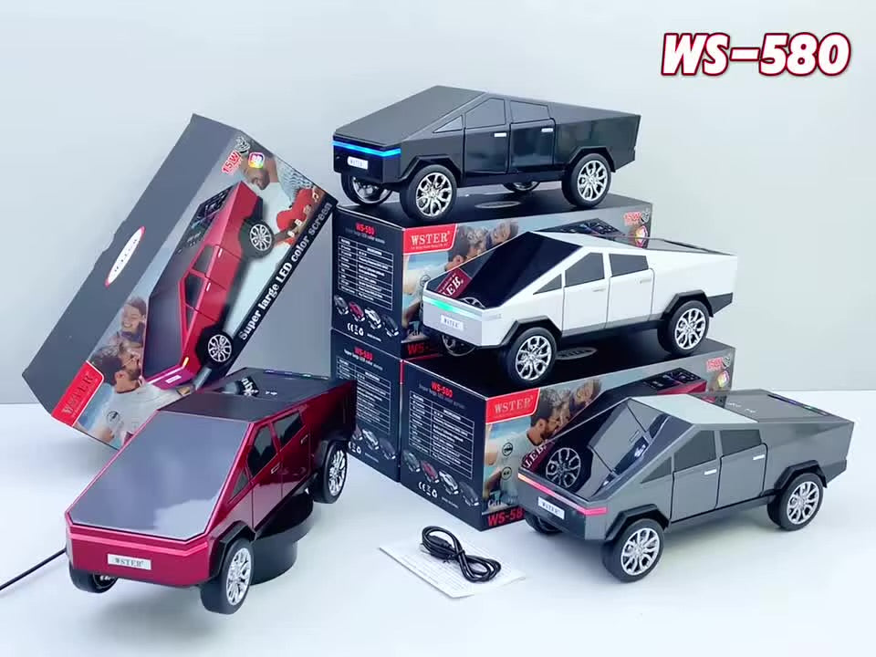 CyberTruck Wireless BlueTooth Speaker ( WS-580 )