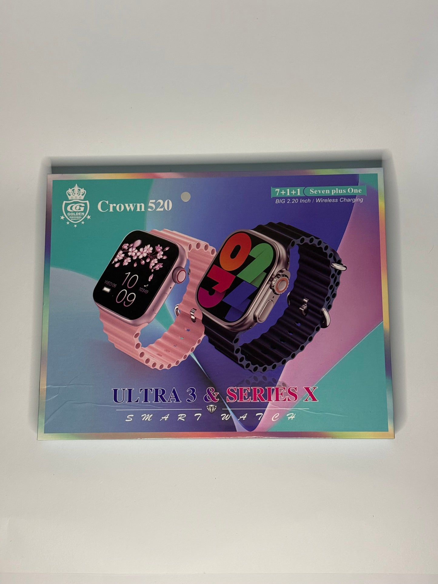 Crown 520 ( Ultra Watch 3 + Series 10 Watch and 7 Straps )